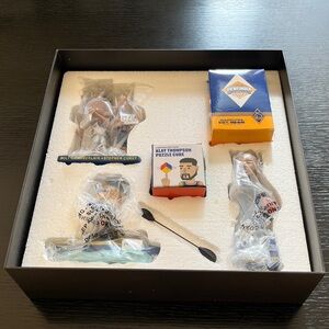 Golden State Warriors 75th Anniversary Bobblehead Set, New in Box